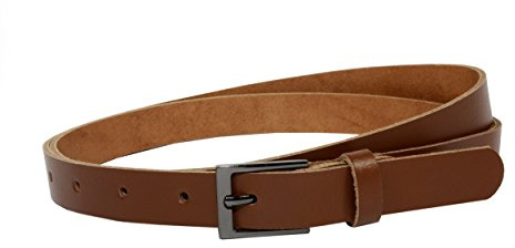 Vascavi Ledergürtel echt Leder, Made in Germany, 2 cm breit und ca. 0.25 cm stark, Gürtel, Hüftgürtel, Jeansgürtel