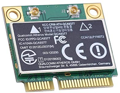 Mini WIFI PCI-E Network Card, Dual Band 2.4G/5Ghz + Bluetooth 4.2 Network Card 433Mbps WIFI Mini PCI-E Wireless Card for 7/10.