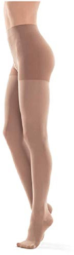 Medizinische Kompressionsstrumpfhose, abgestuft, 18-21 mmHg, Klasse 1, Prävention von TVT, Krampfadern, Spinnenvenen, Reduzierung von Schwellungen, Anti-Thrombose, Beige, Medium