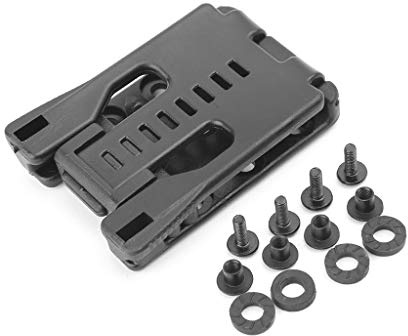 FEILINKA Tek Lok Outdoor Camp Reisegürtelschlaufen Gürtelclip für Messer Kydex Scheide/Holster