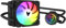Oversteel - ZIRCON Raffreddamento a liquido 120mm RGB, ventola PWM 120mm RGB, TDP 170W, compatibile con Intel e AMD AM4, colore nero