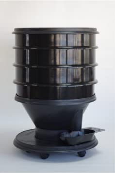 Lombricompostador Eco-worms 3 tamiz 48L (negro 3 tames)