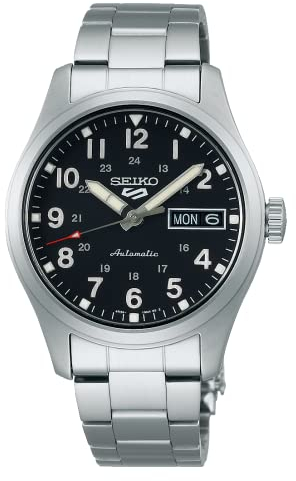 Seiko Cassa in stile sportivo da 5 in the metal da 36,37 mm SRPJ81K1