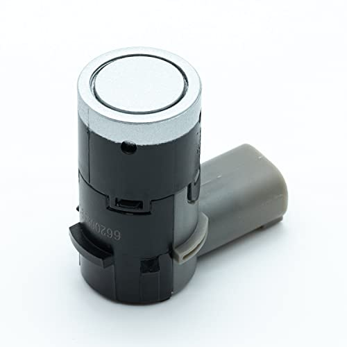 Parksensor für BMW 5er E60 Limousine E61 Touring lackiert in Wagenfarbe PDC Einparkhilfe Hinten (Titansilber 354)
