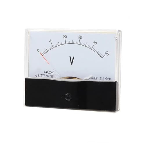 44C2 Voltmetro CC Pannello analogico Puntatore Voltmetro 500V300V250V150V100V Misuratore di tensione quadrato 100 * 80mm(150V)