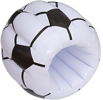NAMOARLY 1pc Inflatable Football Ice Bucket Premium PVC Material Lightweight Portable Easy to Inflate Deflate Unique Design for Parties Bbqs and Outdoor Gatherings