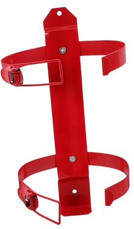 Housoutil 2kg Feuerlöscherhaken Wandhalterung Für Feuerlöscher Verstellbare Feuerlöscherständer Kompatibel Mit Verschiedenen Modellen Platzsparend Für Wohnungen Büros Und Fahrzeuge