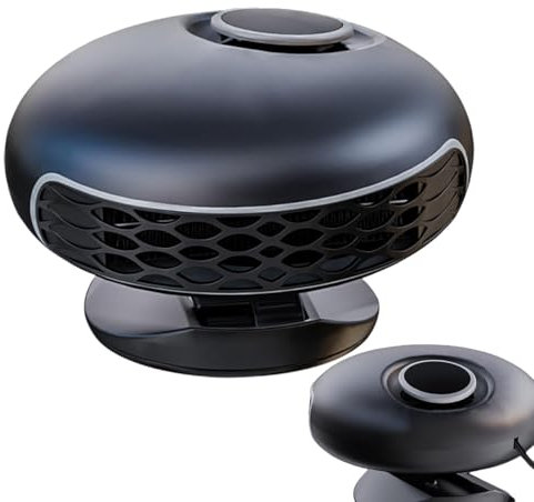 Tragbare Autoheizung - Tragbare Windschutzscheibe Standard - Verstellbare Schnelle Heizluftheizung, Multifunktionale Windschutzscheibenheizventilator Für suvv -Autos, Lastwagen, Lastwagen