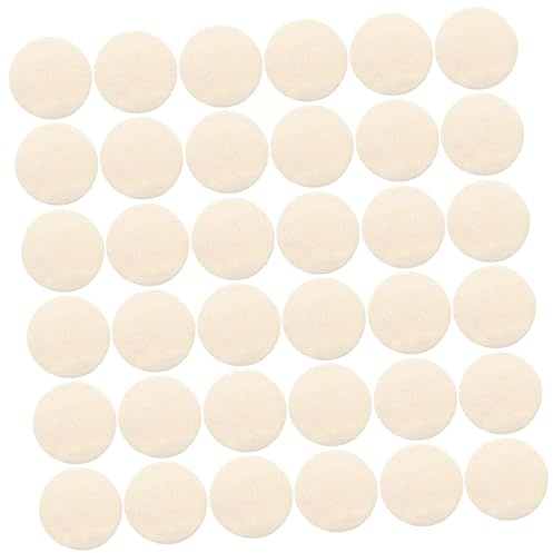 PRETYZOOM Gesichtspeeling Sanftes Peeling und Gesichtsreinigung aus Natürlichen Loofah 36 Stück Luffaschwämme Weiche Pads für Hautpflege und Dusche