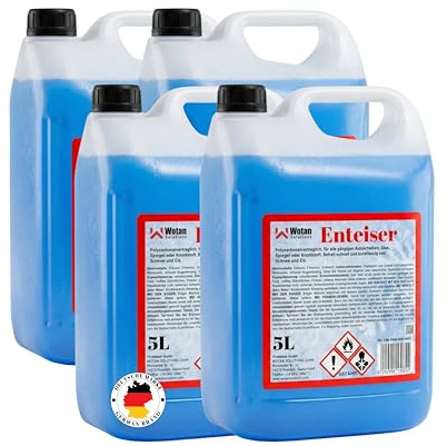 Wotan's 20L Scheibenenteiser - Enteiserspray Scheiben Enteiser Auto (4x5L)