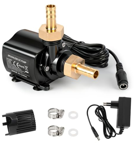 Vattenpump 12 V 800 L/H dränkbar pump liten