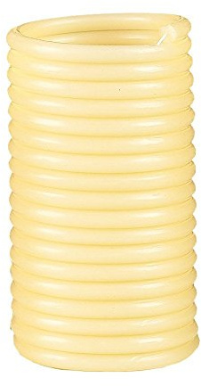 Candle by the Hour 80-Hour Refill, Eco-friendly Natural Beeswax with Cotton Wick