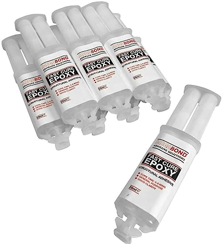 25ml Megabond Fast Cure 5 Minute Clear Epoxy Resin Adhesive (PACK OF 10)