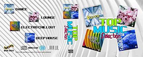 Top music selection cofanetto 4 CD: Dance - Lounge - Electro chillout - Deep house