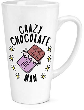 Pazzo Cioccolato Uomo Stars 17oz Grande Latte Tazza