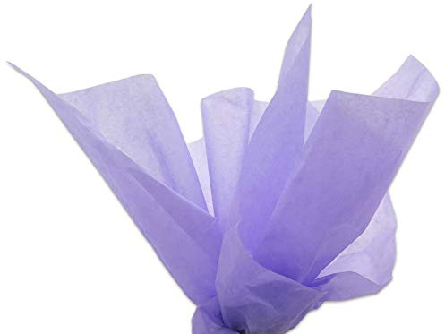 A4 silkespapper 100 ark för presentinslagning fest hantverk syrafri (Lilac)