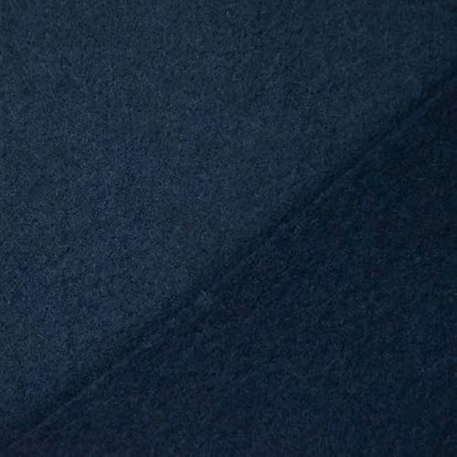 STOFFKONTOR Bastel Filz Stärke 4,0mm Breite 45cm Farbe Dunkel-Blau.