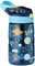 Contigo Easy Clean Autospout Gourde Enfants à Paille, Robuste, sans BPA, Anti-fuites, Nettoyage aisé, idéale pour la crèche, Maternelle, l’école, Le Sport, 452 ML Unisex-Adult, Blueberry Cosmos, 14OZ