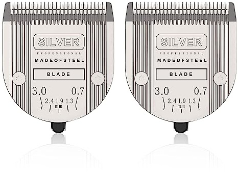 Sodaer 2 Packungen 5-in-1 Ersatzklingen, kompatibel mit WAHL Bravura, Chromado, Creativa, Figura Hundeschermaschine für Hundepflege (nicht kompatibel mit Arco Hundeschermaschinen)