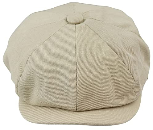 TruClothing.com Mens 8 Panel Razor Summer Baker Boy Hat Cotton Blinders Newsboy Flat Cap Shelby