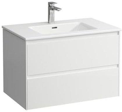Laufen PRO S Set Lani Komplettset 800, Waschtisch inklusive Waschtischunterbau, 800x500x540mm, H8649659991041, Farbe: Multicolor