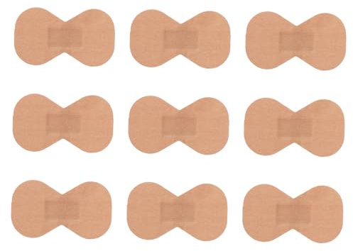 Gatuida 30pcs Flexible Woundplast Band Elastic and Fabric Material Burn Soothe Skin Closure Strips for Tattoo Water Activity Safe