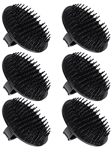 MAGICLULU 2 Sätze Haar-kopfhaut-massagebürste Shampoo-bürste Weiche Kammzähne Zum Waschen Der Kopfhaut Haarreinigungsbürste 6 Stück * 2