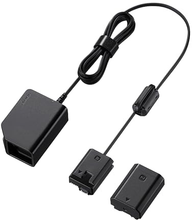 Sony DC-C1 DC Coupler – DCC1.CE7 (USB Power Delivery Adapter für Kameras mit NP-FZ100 oder NP-FW50, Ideal für Dauerbetrieb, Streaming & Studioaufnahmen, kompatibel mit Sony Alpha- und FX-Modelle)