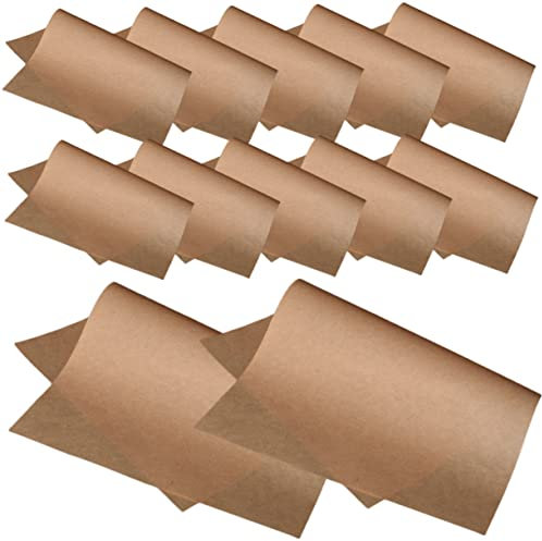 HOLIDYOYO 100stücke Backpapier Ohne Pfas Backpapierblätter Für Heißluftfritteuse Mikrowelle Backofen Kühlschrank Backpapier Zum Backen Und Einwickeln Von Lebensmitteln