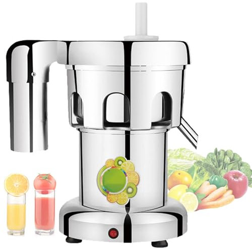 KJHYYPP Spremiagrumi - Spremiagrumi centrifughi, estrattore di spremiagrumi da 550 W, Scivolo di Alimentazione Largo 3 Pollici, Facile Pulizia, per Frutta e Verdura Intera