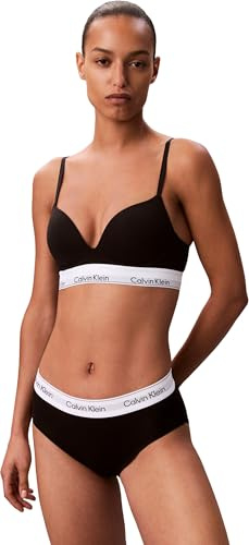 Calvin Klein Donna Reggiseno Push-up Plunge Imbottito, Nero (Black), 2B