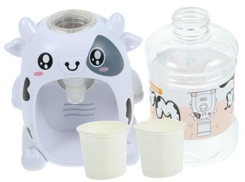 BESTonZON minidispensador de Agua exprimidor Taza de té del hogar Toys Drink Dispenser Vaca lechera Juguete para Juguete dispensador de Agua de Vaca lechera el plastico