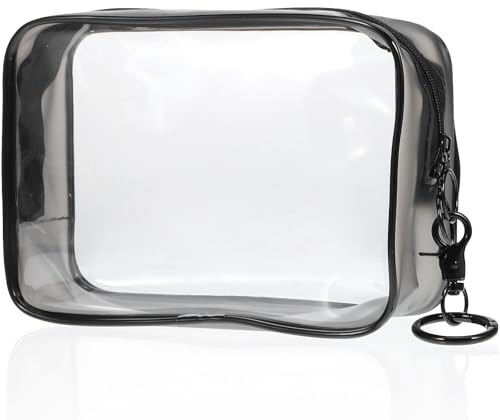FONDOTIN Förvaringsväska För Dockor Minidockpåse Liten Dockförvaring Dockfodral Figurdisplayväska Dockhållare Söt Dockväska Organisering Dockdisplayväska Genomskinlig Docknyckelring Pvc