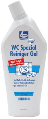 12x Dr. Becher WC Spezial Reiniger Gel | Flasche (750 ml)