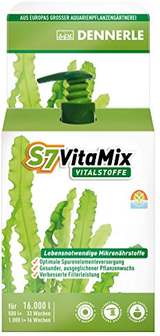 Dennerle 4466 S7 Vita Mix Vitalstoffe für Aquarienpflanzen, 500 ml