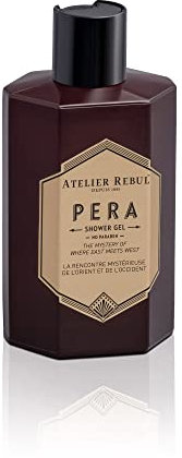 ATELIER REBUL PERA DUSCHGEL (250ml) - Natürliches Duschgel ohne Sulfate, Parabene und Mineralöle - Für alle Hauttype