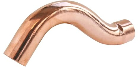 SOMATHERM FOR YOU, Clarinette cuivre à souder double femelle Ø16 mm - Sachet de 2 pièces - Raccord idéal pour plomberie, réseaux d'eau sanitaire et chauffage, installation facile