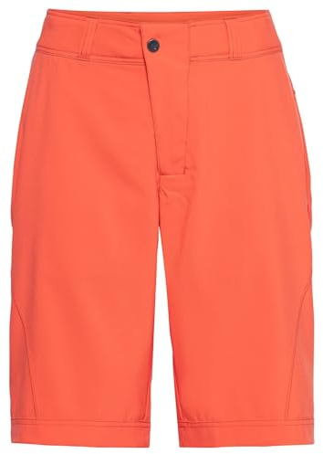 VAUDE Women's Ledro Shorts - Gepolsterte MTB-Shorts mit Innenhose - atmungsaktive & elastische Fahrradhose