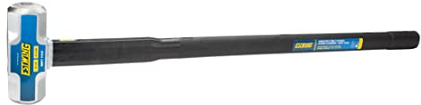 Estwing 10 lb Soft Face Sledge Hammer - 30 Indestructible Handle, Shock-Absorbing Grip, Overstrike Resistant