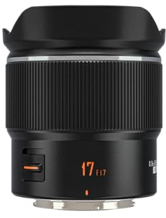 YONGNUO YN17mm F1.7M Auto Focus Standard Prime Lens, Mirrorless Micro Four Thirds, Compatible with Olympus and Panasonic Cameras