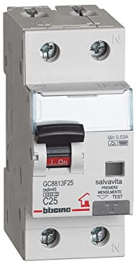 Int.magnet.differenz F 1P+N 25A 4500A 30mA