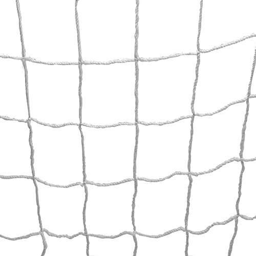 Mumusuki Fußballnetz Sperren von Fußballtoren Fußball in Originalgröße Fußballnetz Sportersatz Fußballtorpfostennetz für das Sportspieltraining, Das Ziel beinhaltet Nicht (6X4FT)