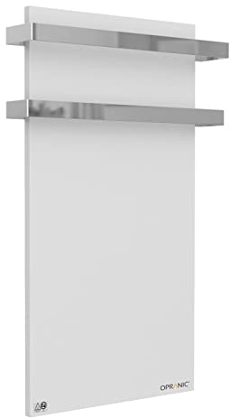 OPRANIC Calefacción por infrarrojos para baño | Radiador de toallas eléctrico, radiador de baño eléctrico, toalla, radiador de baño por infrarrojos, calefacción por infrarrojos para cuarto de baño