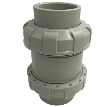 Durchmesser 63mm Graues Rückschlagventil Wasserblock Auslaufschutz Ventil In-Line Waschmaschine Geschirrspüler Ventil
