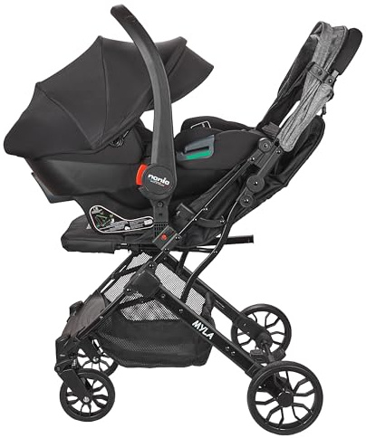 Passeggino per bambini dai 6 ai 36 mesi con seggiolino da auto BEONE 0+ (0-13 Kg)