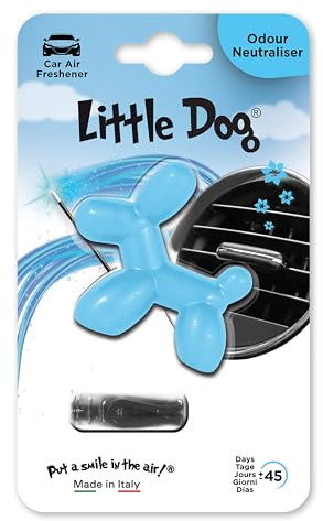 Little Joe Little Dog Neutral Aroma Car Freshener Gel Parfum für Auto-Lüfter. Langanhaltend, bis zu 45 Tage. Unwiderstehlicher und unterhaltsamer Duft für alle, NEUTRALISIERENDER
