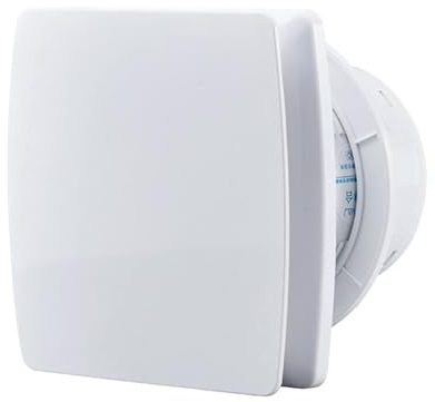 extractor de aire Ventiladores De Ventilación, 6 '' 150 Mm Ventilador De Ventilación For El Hogar Baño Garaje Extractor De Aire Montaje En Pared, Escape Fuerte (Ultra Silencioso) Habitación For Niños