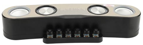 Altoparlanti per Computer Bluetooth per Monitor Desktop PC, Barra Audio per PC da Gioco con Luci a LED Colorate, Barra Audio per Computer con Bassi Profondi e di Grande Impatto,