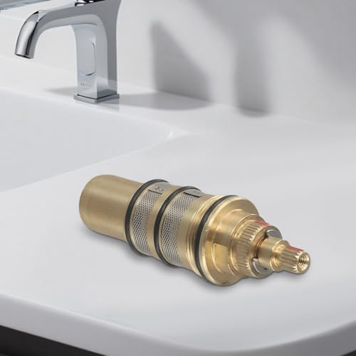 Cartuccia doccia termostatica in ottone, kit di sostituzione cartuccia termostatica, kit di riparazione per rubinetto miscelatore doccia valvola doccia