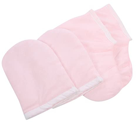Juego de Aislados con Cera de Parafina, Fundas para Pies y Manos, Terapia Profesional y Doméstica, Mantenga las Manos y Pies Calientes